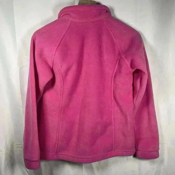 Columbia Benton Springs 2 fleece jacket youth large pink NEW - Picture 5 of 5
